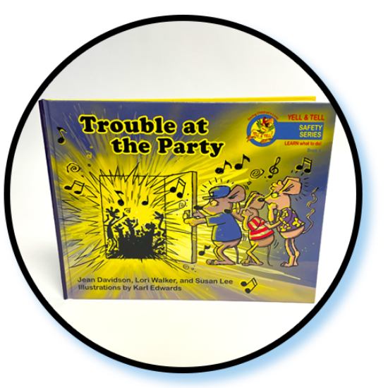 Picture of "Trouble at the Party" Autographed Children's Book #4